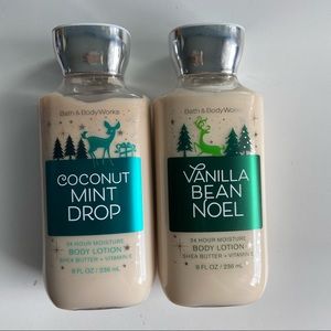 NEW Bath and body works lotions